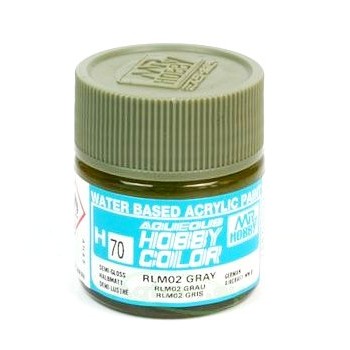 Mr Hobby Aqueous color H-070 RLM 02 Gray